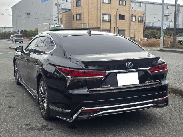 LS LS500h エグゼクティブ モデリスタエアロF.S.R トランクスポイラー サンルーフ マークレビンソン リアエンターテイメント パワートランク デジタルインナーミラー ETC2.0 HUD フルセグTV 全方位モニター(6枚目)