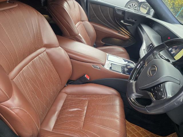 LS LS500h エグゼクティブ モデリスタエアロF.S.R トランクスポイラー サンルーフ マークレビンソン リアエンターテイメント パワートランク デジタルインナーミラー ETC2.0 HUD フルセグTV 全方位モニター(13枚目)