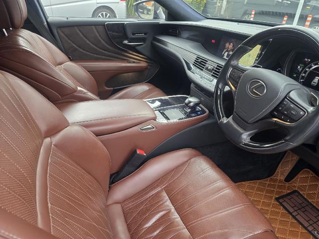 LS LS500h エグゼクティブ モデリスタエアロF.S.R トランクスポイラー サンルーフ マークレビンソン リアエンターテイメント パワートランク デジタルインナーミラー ETC2.0 HUD フルセグTV 全方位モニター(15枚目)