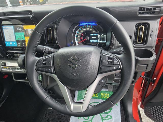 ハスラー ハイブリッドX 純正9インチナビ フルセグTV 全方位カメラ ETC 純正15インチアルミホイール 前席シートヒーター デュアルカメラブレーキサポート クルーズコントロール LEDヘッドライト LEDフォグ(28枚目)