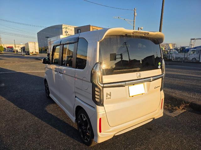 Ｎ－ＢＯＸカスタム 　Ｃｕｓｔｏｍ　Ｇ・Ｌ　ターボ　Ｈｏｎｄａ　ＳＥＮＳＩＮＧ　純正８インチナビ　バックカメラ　ＥＴＣ　フルセグＴＶ　両側パワースライドドア　１５インチアルミ　前後ドラレコ　ＬＥＤヘッドライト　シートヒータ（6枚目）