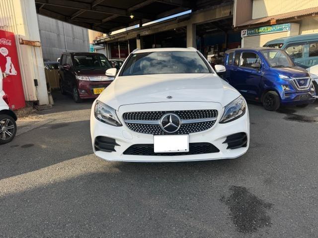 Ｃクラスステーションワゴン Ｃ２２０ｄ　ステーションワゴンローレウスエディション　純正ナビ　バックカメラ　アンビエントライト　ＥＴＣ　ディーゼルエンジン　黒革シート　ＴＶキット（3枚目）