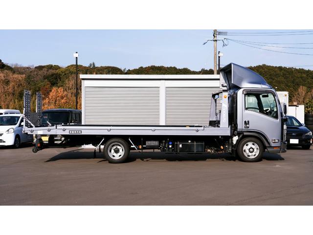 エルフトラック ＳＥカスタム　純正メッキパーツ　極東フラトップ・２．８５ｔ積・ラジコン・バックカメラ・ウィンチ・坂道発進補助装置・左右電格ミラー・ＥＴＣ・スマートキー・横あおり開閉・車両固縛装置・社外デジタルインナーミラー・フォグＬＥＤ・風防（7枚目）