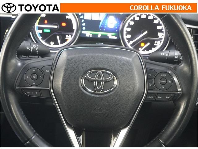 カムリ Ｇ　衝突被害軽減システム　メモリーナビ　フルセグ　ＥＴＣ　バックカメラ　ドラレコ　ＣＤ　ＤＶＤ再生　キーレス　スマートキー　盗難防止装置（19枚目）