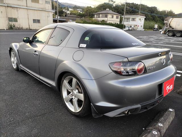 ＲＸ－８ タイプＥ　パドルシフト　黒内装革シート　キーレス　車高調　ＥＴＣ　スペアタイヤ　ＳＥ３Ｐ前期（11枚目）