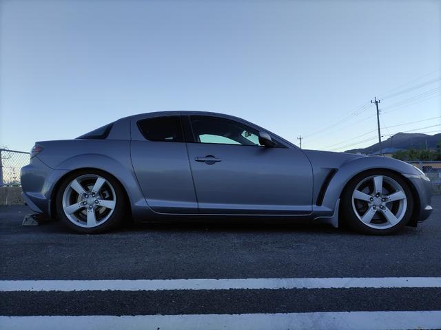 ＲＸ－８ タイプＥ　パドルシフト　黒内装革シート　キーレス　車高調　ＥＴＣ　スペアタイヤ　ＳＥ３Ｐ前期（15枚目）