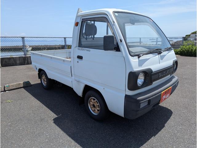キャリイトラック 　一方開　　１０インチアルミホイールタイヤ新品　ローダウン　丸目２灯　１０吋旧車　車検令和９年３月　ＤＡ５１Ｔ（2枚目）