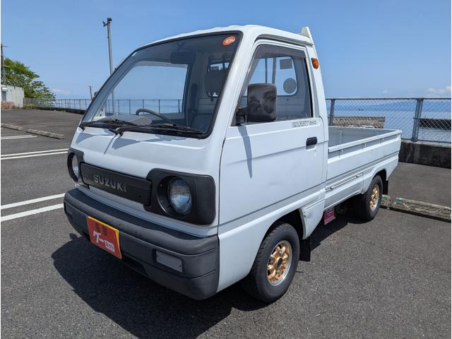 キャリイトラック 　一方開　　１０インチアルミホイールタイヤ新品　ローダウン　丸目２灯　１０吋旧車　車検令和９年３月　ＤＡ５１Ｔ（5枚目）