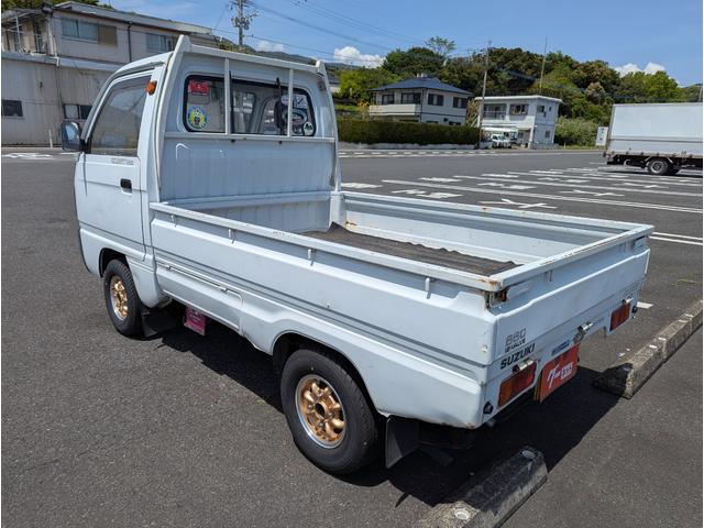 キャリイトラック 　一方開　　１０インチアルミホイールタイヤ新品　ローダウン　丸目２灯　１０吋旧車　車検令和９年３月　ＤＡ５１Ｔ（9枚目）