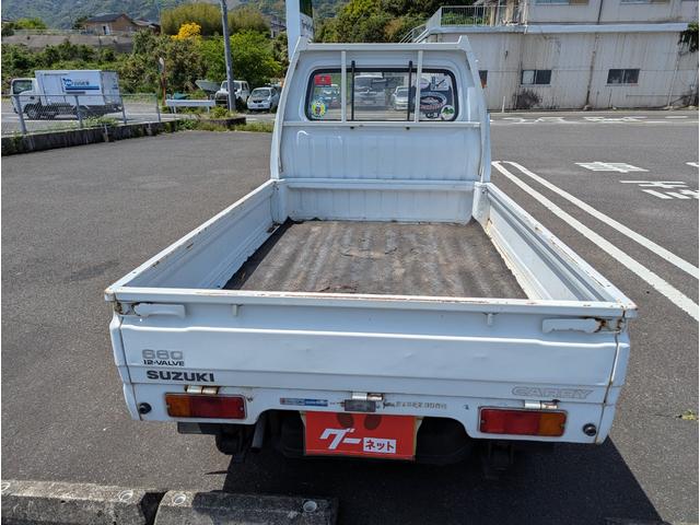 キャリイトラック 　一方開　　１０インチアルミホイールタイヤ新品　ローダウン　丸目２灯　１０吋旧車　車検令和９年３月　ＤＡ５１Ｔ（10枚目）