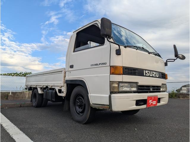 エルフトラック 　２８００ディーゼル　１．５トン　平ボディ　予備車検Ｒ８年１月　　低床　５速　パワーウインドウ　最大積載量１５００ｋｇ　全長４．６９ｍ　総重量３４１５ｋｇ　普通免許　ＮＨＲ５５Ｅ（21枚目）