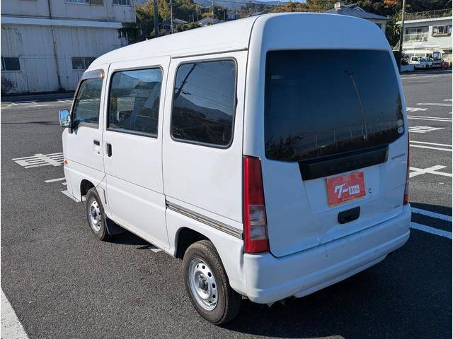 サンバーバン 5速 両側スライドドア トランスポーター 軽バン 軽貨物 TV1(8枚目)