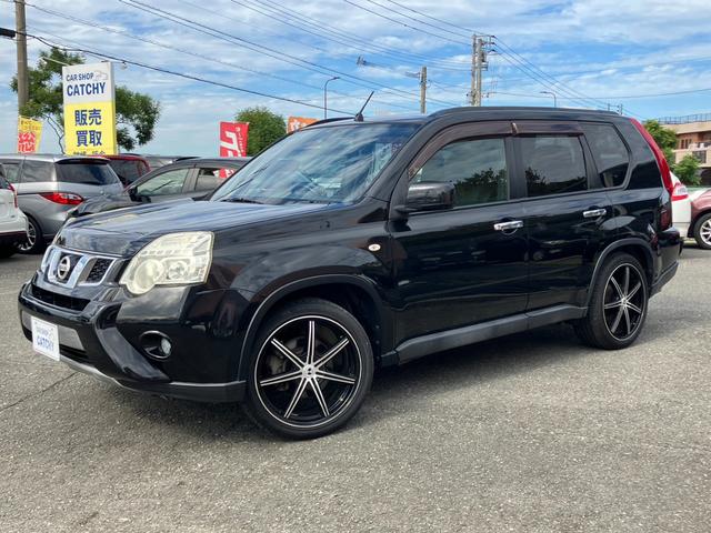 エクストレイル 20X 後期 ナビ フルセグ Bカメラ Bトゥース DVD ETC 19インチ インテリキー 全席シートヒーター 外2本出しマフラー 前後ガーニッシュ ステアリモコン TV走行中視聴可能(3枚目)