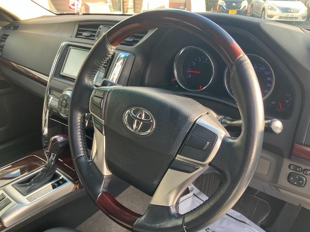 マークＸ ２５０Ｇ　リラックスセレクション・ブラックリミテッド　エアロ　ナビ　フルセグ　Ｂカメラ　Ｂトゥース　ＤＶＤ　ＨＩＤライト　ＬＥＤフォグ　前後ドラレコ　スマートキー２個　ＥＴＣ　１９インチ　車高調　前席Ｐシート　ステアリモコン　リアフィルム　禁煙車（28枚目）