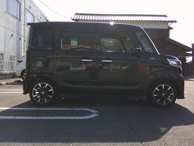 スペーシアカスタム ハイブリッドXS 両側パワースライドドア 社外ナビ フルセグTV バックカメラ ETC ドライブレコーダー ブルートゥース シートヒーター オートライト オートエアコン アイドリングストップ(3枚目)