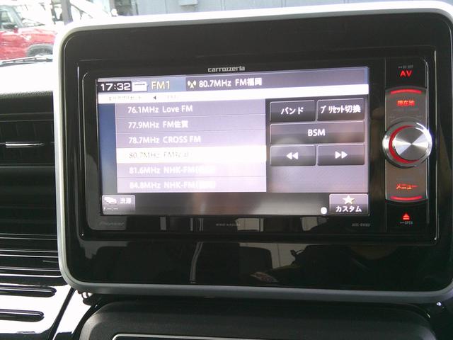 スペーシアカスタム ハイブリッドXS 両側パワースライドドア 社外ナビ フルセグTV バックカメラ ETC ドライブレコーダー ブルートゥース シートヒーター オートライト オートエアコン アイドリングストップ(10枚目)