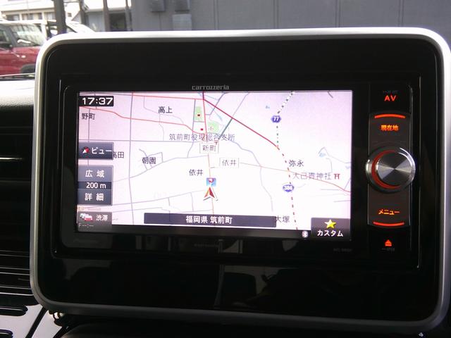 スペーシアカスタム ハイブリッドXS 両側パワースライドドア 社外ナビ フルセグTV バックカメラ ETC ドライブレコーダー ブルートゥース シートヒーター オートライト オートエアコン アイドリングストップ(12枚目)