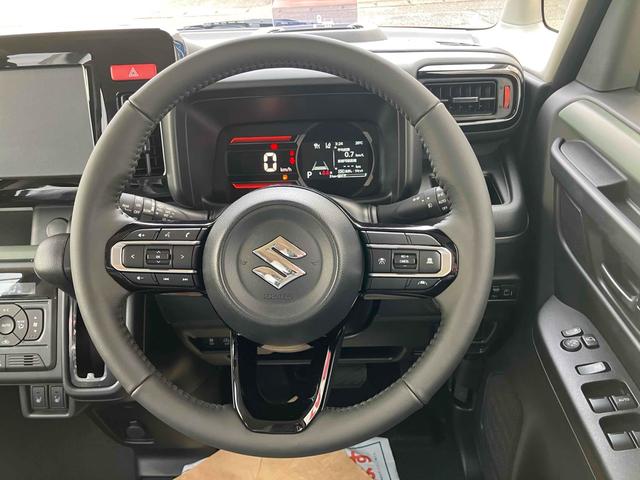 スペーシアギア ハイブリッドＸＺ　両側電動スライドドア　クリアランスソナー　オートクルーズコントロール　レーンアシスト　衝突被害軽減システム　オートライト　ＬＥＤヘッドランプ　ヘッドライトウォッシャー　スマートキー（3枚目）