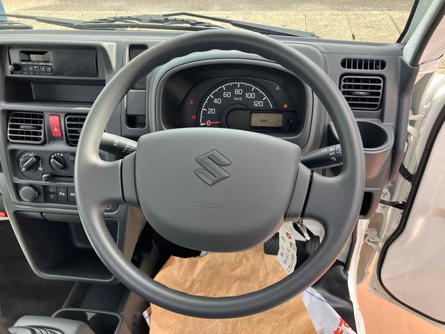 キャリイトラック KCエアコン・パワステ 4WD 軽トラック MT 衝突被害軽減システム クリアランスソナー レーンアシスト アイドリングストップ オートライト ESC エアコン パワーウィンドウ(62枚目)