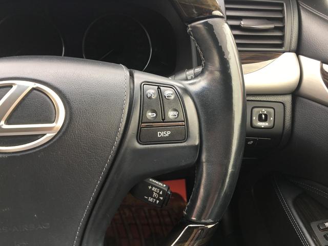 ＬＳ ＬＳ４６０　バージョンＣ　Ｉパッケージ　シートヒーター　サンルーフ　革シート　ブレーキホールド　カードキー　パワーシート　クルーズコントロール　衝突安全システム　クリアランスソナー　ハンドルヒーター　ＬＥＸＵＳ純正ナビ（37枚目）