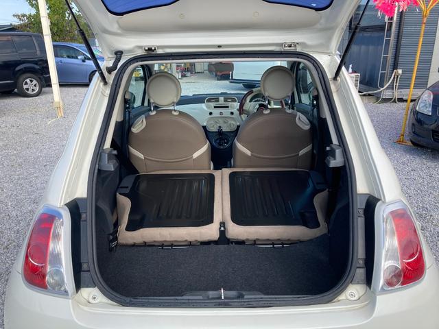 500 ツインエア ポップ ステアリングリモコン ECO フォグランプ エアバッグ キーレス 純正オーディオ CD MP3 FM/AM 盗難防止システム 電動格納ミラー(64枚目)