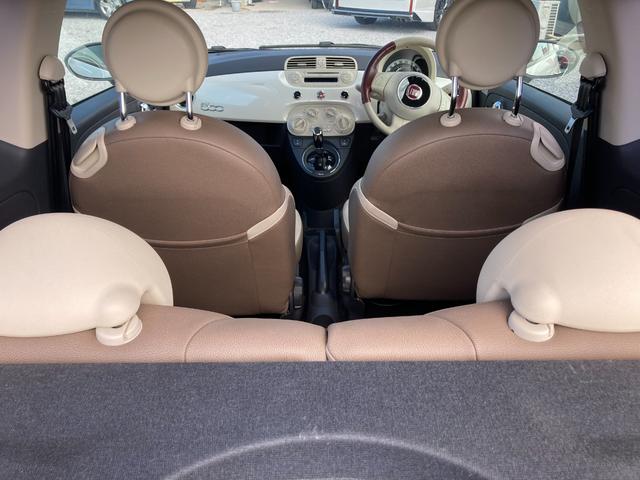 500 ツインエア ポップ ステアリングリモコン ECO フォグランプ エアバッグ キーレス 純正オーディオ CD MP3 FM/AM 盗難防止システム 電動格納ミラー(66枚目)