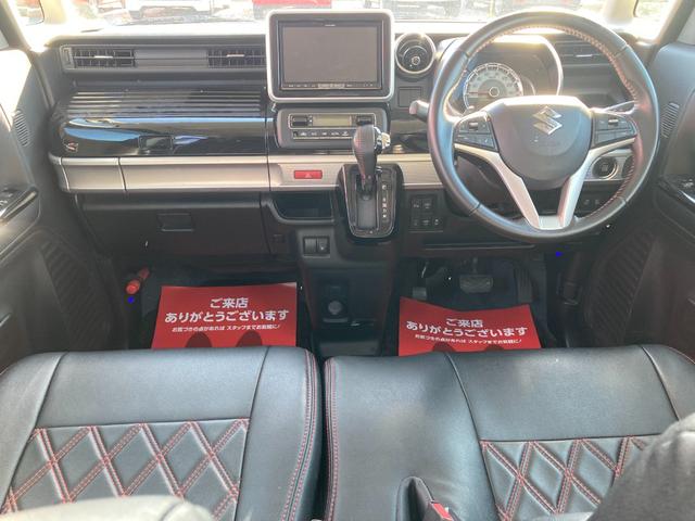 スペーシアカスタム ハイブリッドXSターボ 両側Pスライドドア スマートキー キーレス Pスタート ETC Bカメラ 衝突安全ボディ シートヒーター 横滑り防止 フルセグ アルパインナビ Bluetooth ステリモ アイドリングストップ(2枚目)