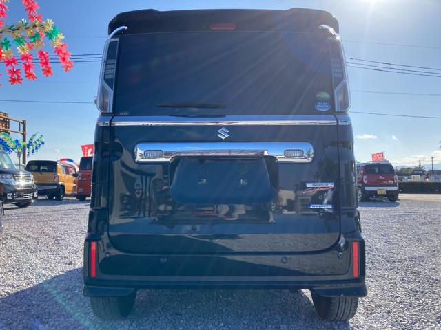 スペーシアカスタム ハイブリッドXSターボ 両側Pスライドドア スマートキー キーレス Pスタート ETC Bカメラ 衝突安全ボディ シートヒーター 横滑り防止 フルセグ アルパインナビ Bluetooth ステリモ アイドリングストップ(11枚目)