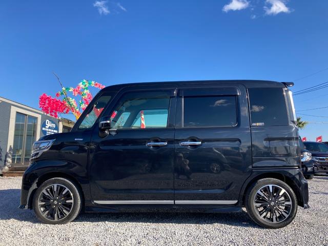 スペーシアカスタム ハイブリッドXSターボ 両側Pスライドドア スマートキー キーレス Pスタート ETC Bカメラ 衝突安全ボディ シートヒーター 横滑り防止 フルセグ アルパインナビ Bluetooth ステリモ アイドリングストップ(15枚目)