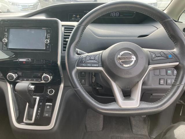 セレナ ハイウェイスター プロパイロットエディション プロパイロット セキュリティアラーム 衝突安全ボディ ECO 両側電動Pスラ ETC Bカメラ キーレス Pスタート フルセグ ナビ Bluetooth DVD FM/AM フォグ 検R9年12月迄(3枚目)