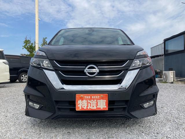 セレナ ハイウェイスター プロパイロットエディション プロパイロット セキュリティアラーム 衝突安全ボディ ECO 両側電動Pスラ ETC Bカメラ キーレス Pスタート フルセグ ナビ Bluetooth DVD FM/AM フォグ 検R9年12月迄(8枚目)