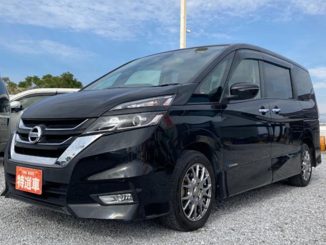 セレナ ハイウェイスター プロパイロットエディション プロパイロット セキュリティアラーム 衝突安全ボディ ECO 両側電動Pスラ ETC Bカメラ キーレス Pスタート フルセグ ナビ Bluetooth DVD FM/AM フォグ 検R9年12月迄(10枚目)