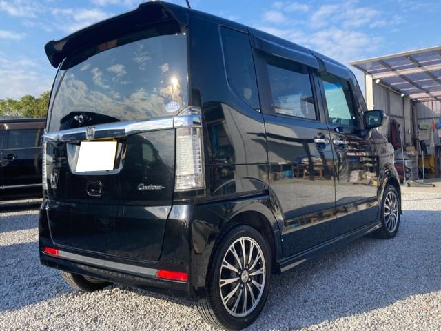 N-BOXカスタム G ターボSSパッケージ バックカメラ・両側電動スライドドア・プッシュスタート・キーレス・ETC装備車両・電動格納ミラー・Aライト・フォグランプ・オートエアコン・AM・FM・クルーズコントロール・CD・DVD・フルセグ・ターボ(20枚目)