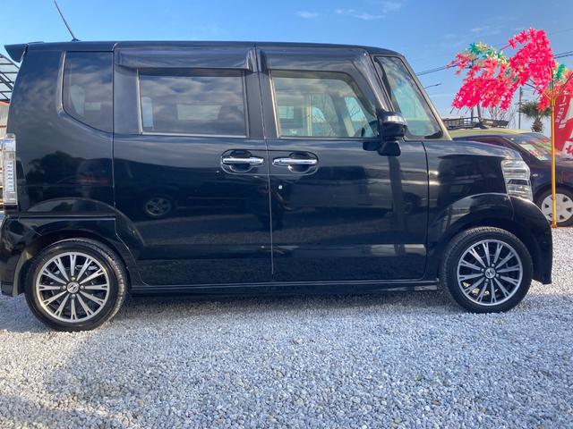 N-BOXカスタム G ターボSSパッケージ バックカメラ・両側電動スライドドア・プッシュスタート・キーレス・ETC装備車両・電動格納ミラー・Aライト・フォグランプ・オートエアコン・AM・FM・クルーズコントロール・CD・DVD・フルセグ・ターボ(22枚目)