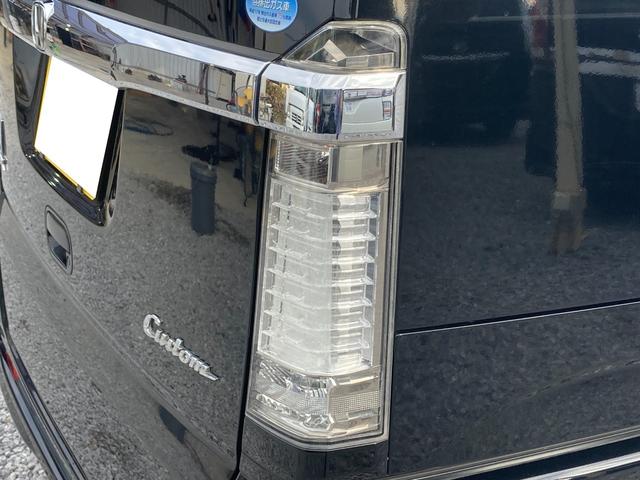 N-BOXカスタム G ターボSSパッケージ バックカメラ・両側電動スライドドア・プッシュスタート・キーレス・ETC装備車両・電動格納ミラー・Aライト・フォグランプ・オートエアコン・AM・FM・クルーズコントロール・CD・DVD・フルセグ・ターボ(36枚目)