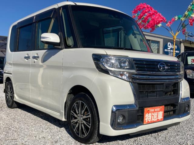 タント カスタムX トップエディションSAII 左側Pスライドドア ドライブレコーダー キーレス アイドリングストップ 横滑り防止 Bカメラ 低排出ガス車 Pスタート Bluetooth フルセグTV CD DVD エアバッグ 電動格納ミラー(9枚目)