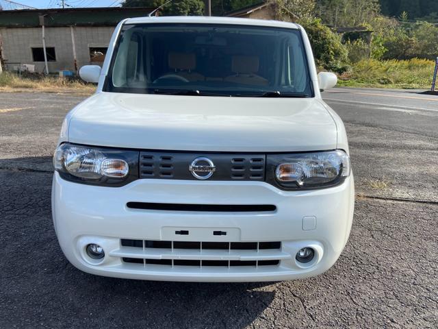 キューブ 15X Vセレクション フルセグナビ Bluetooth CD録音 ビンテージキャメルインテリア ETC オートAC アイドリングストップ インテリジェントキー プッシュスタート 電動格納ドアミラー カーゴネット(2枚目)