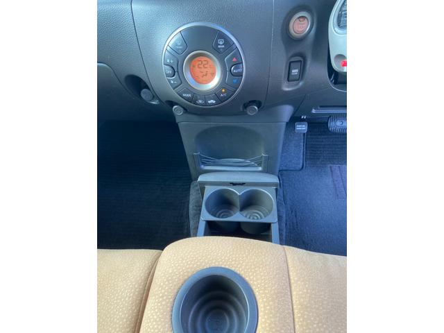 キューブ 15X Vセレクション フルセグナビ Bluetooth CD録音 ビンテージキャメルインテリア ETC オートAC アイドリングストップ インテリジェントキー プッシュスタート 電動格納ドアミラー カーゴネット(18枚目)