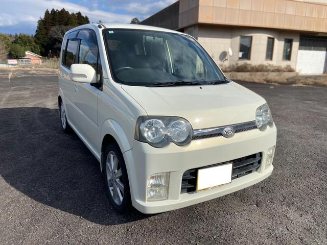 ムーヴ カスタム X ディスチャージヘッドライト セキュリティアラーム プライバシーガラス オートAC キーレス アルミ Wエアバッグ ABS 電動格納ドアミラー(4枚目)