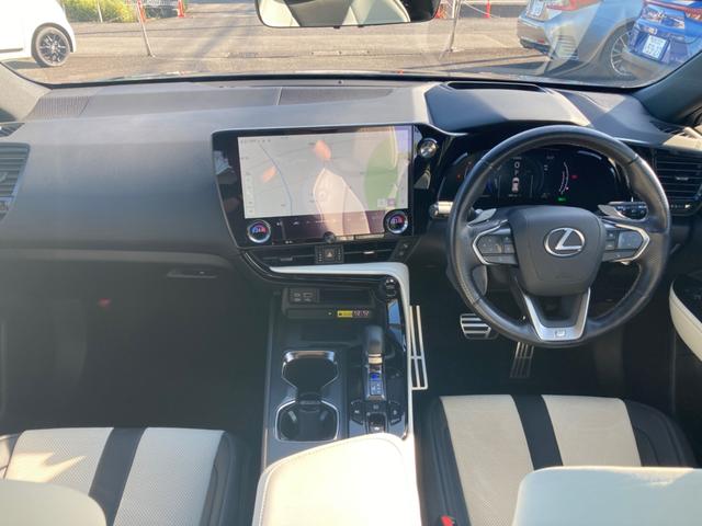 ＮＸ ＮＸ３５０ｈ　Ｆスポーツ　ドライブレコーダー　全周囲カメラ　クリアランスソナー　オートクルーズコントロール　レーンアシスト　デジタルインナーミラー　衝突被害軽減システム　サンルーフ　１４インチナビＴＶ　ＴＶキャンセラー（2枚目）
