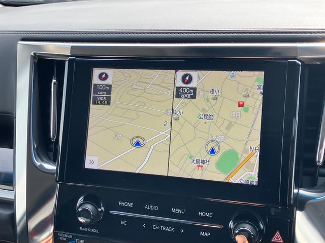 アルファード ２．５Ｓ　前後ドライブレコーダー　ＥＴＣ　バックカメラ　ナビ　ＴＶ　ＴＶキャンセラー　クリアランスソナー　オートクルーズコントロール　レーンアシスト　フリップダウンモニター　両側電動スライドドア（6枚目）