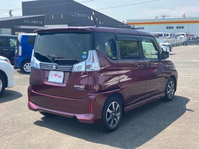 ソリオバンディット ハイブリッドＳＶ　前後ドライブレコーダー　全周囲カメラ　ナビ　ＴＶ　両側スライド・片側電動　クリアランスソナー　オートクルーズコントロール　レーンアシスト　衝突被害軽減システム　オートライト（16枚目）