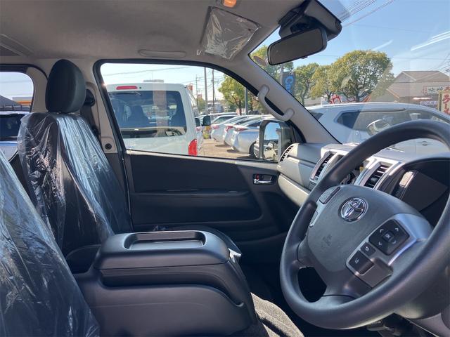 ハイエースバン ロングスーパーＧＬ　アースカラーパッケージ　登録済み未使用車　全周囲カメラ　クリアランスソナー　レーンアシスト　衝突被害軽減システム　両側電動スライドドア　オートマチックハイビーム　オートライト　ＬＥＤヘッドランプ（59枚目）