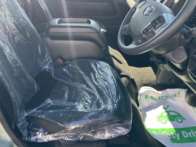 ハイエースバン ロングスーパーＧＬ　アースカラーパッケージ　登録済み未使用車　全周囲カメラ　クリアランスソナー　レーンアシスト　衝突被害軽減システム　両側電動スライドドア　オートマチックハイビーム　オートライト　ＬＥＤヘッドランプ（61枚目）