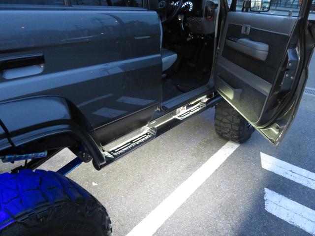 ランクル7076フロント・リアドアスピーカー取付kit前後スピーカー付