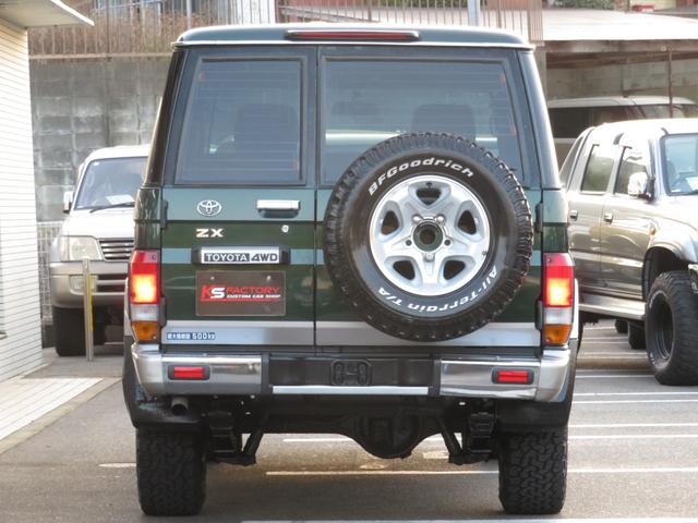 ランドクルーザー７０ ＺＸ　ユーザー買取車　前後デフロック　ノーマル車高　純正ＡＷ　ＢＦ／ＡＴタイヤ５本　フェンダーミラー　ＬＥＤヘッドライト　ＳＤナビ　地デジＴＶ　Ｂｌｕｅｔｏｏｔｈ対応　バックカメラ　社外スピーカー　ＥＴＣ（43枚目）