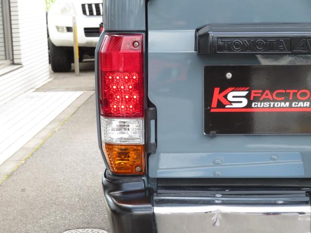 ランドクルーザープラド ＳＸワイド　新品全塗装アンヴィルグレー　ナロー仕様　新品クリスタルレンズ　純正車高　新品クロスカントリーＡＷ　新品ＢＦグッドリッチ製ＡＴタイヤ　新品シートカバー（36枚目）