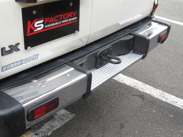 ランドクルーザー７０ ＬＸ　ＬＸ（５名）中期モデル　全塗装済パールホワイト　内装ベージュ　純正車高　ナローボディ　純正グリル　新品当社オリジナル１６インチＡＷ　新品ＢＦグッドリッチ製ＡＴタイヤ　集中ロック　パワーウインド（40枚目）