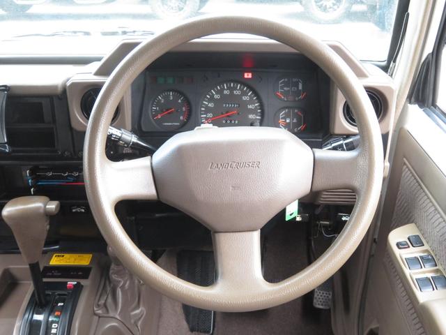ランドクルーザー７０ ＬＸ　ＬＸ（５名）中期モデル　全塗装済パールホワイト　内装ベージュ　純正車高　ナローボディ　純正グリル　新品当社オリジナル１６インチＡＷ　新品ＢＦグッドリッチ製ＡＴタイヤ　集中ロック　パワーウインド（41枚目）