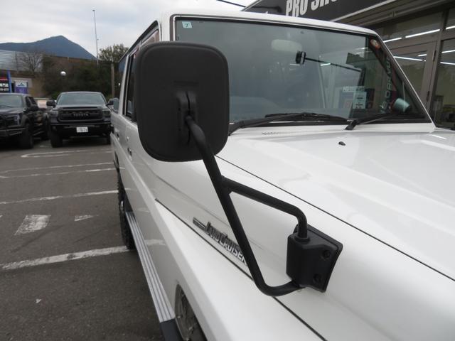 ランドクルーザー７０ ＬＸ　前後リーフ最終型　７６フェイス　ＢＪグリル　フェンダーミラー　リフトＵＰ公認済　新品ＤＥＡＮ製ＡＷ　新品ジオランダーＭＴタイヤ　社外ＳＤナビ　フルセグＴＶ　Ｂｌｕｅｔｏｏｔｈ対応　バックカメラ　ＥＴＣ（35枚目）